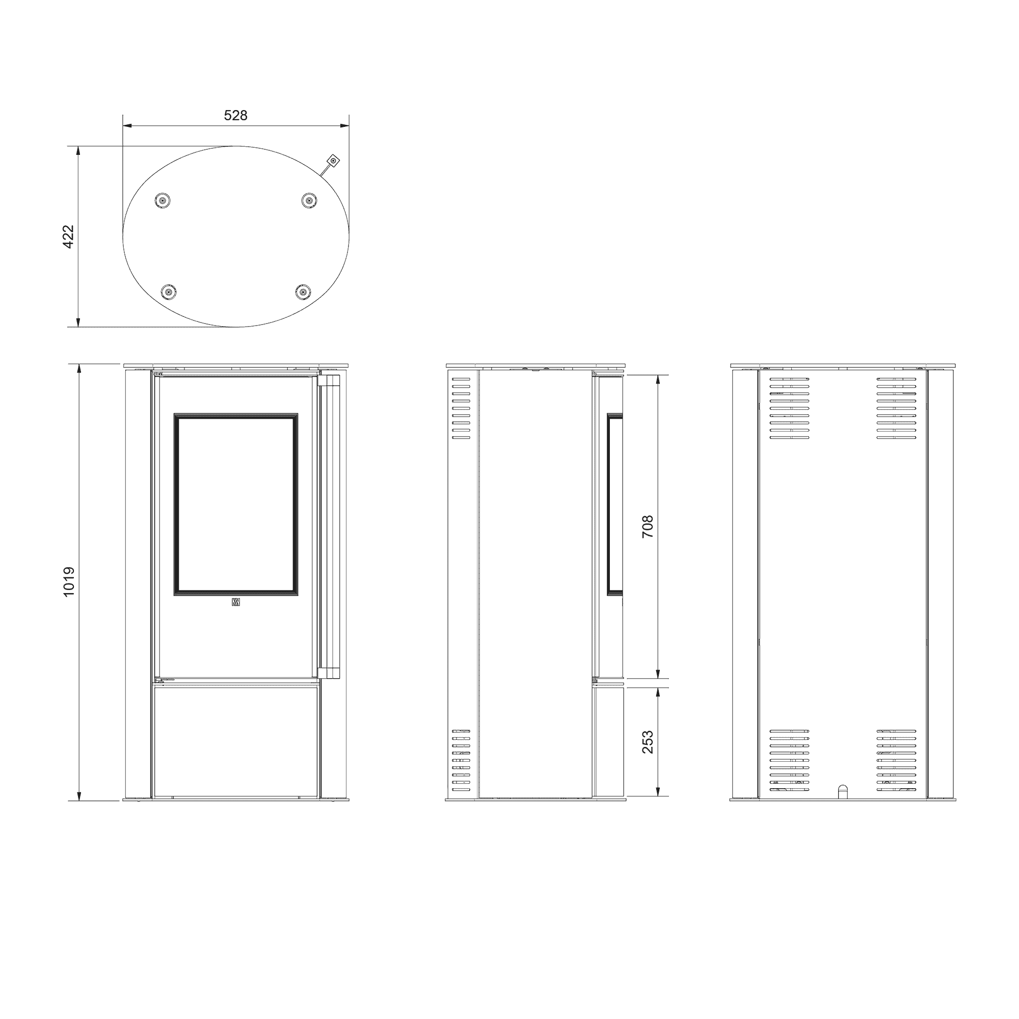 ULV/E/A - biokominek