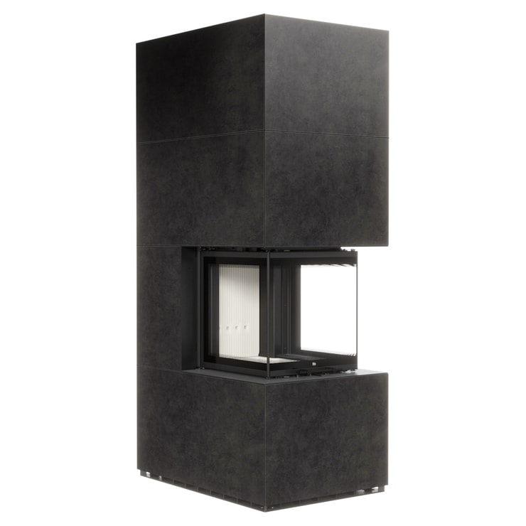 Luftkamin MILANO/500/500 Fokos Grafite