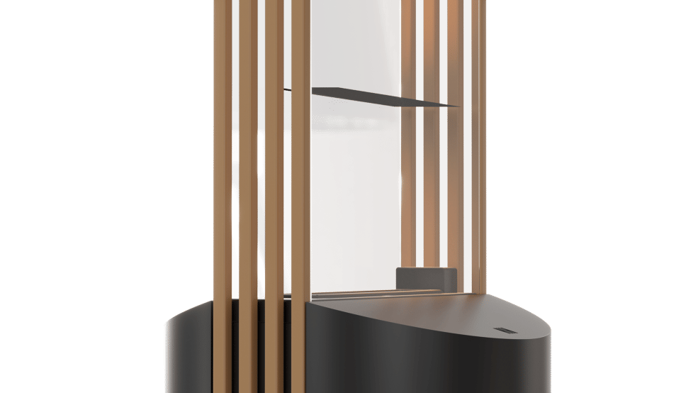 BS TORRE black body, gold-colored accessories (RAL 1036)