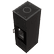 Freestanding steel stove AXAM FOKOS GRAFITE sintered casing with black lining