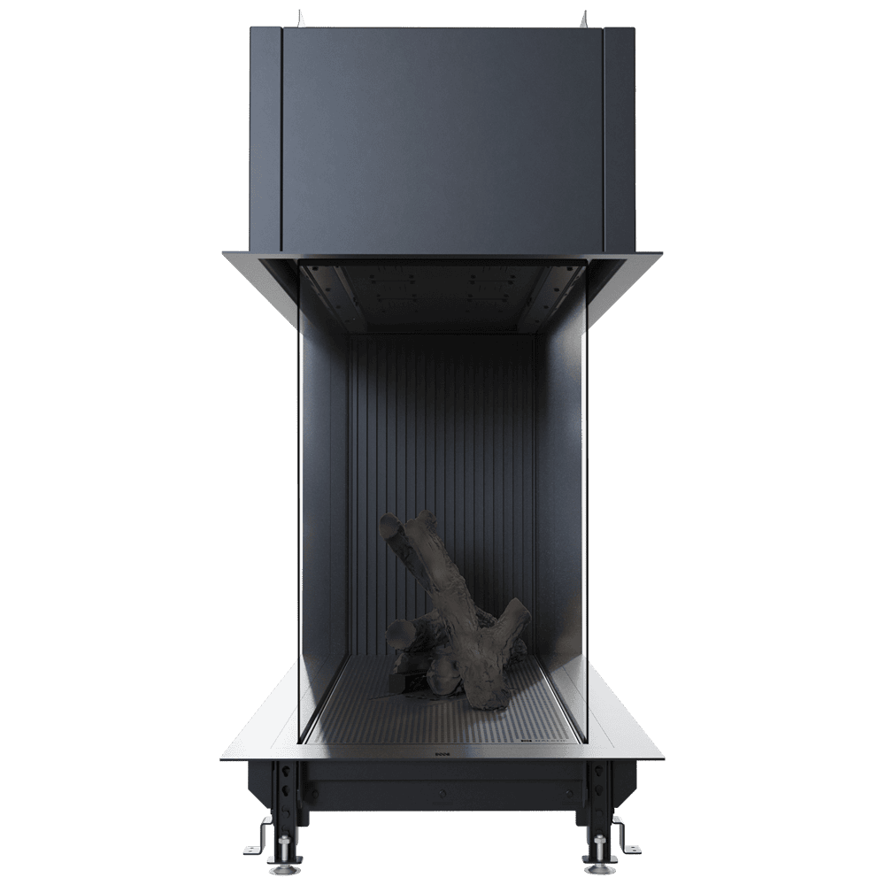 Gas fireplace BÅLSTIL LUSSO 130/75 tunnel propane 12 kW ∅ 130/200