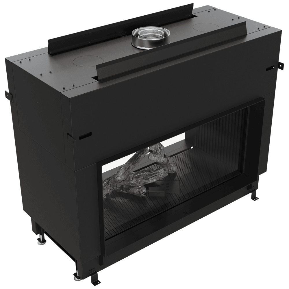 Gas fireplace BÅLSTIL LUSSO 130/55 tunnel natural gas 12,5 kW ∅ 130/200