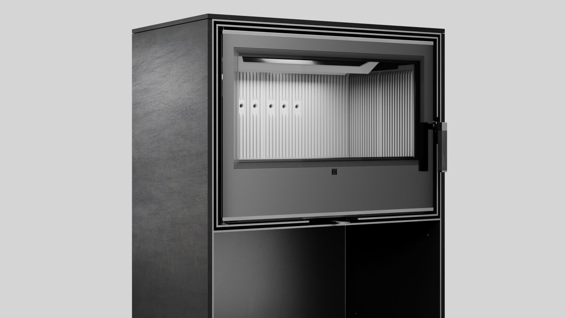 FORLI/80 in Sinter Seta Liquorice