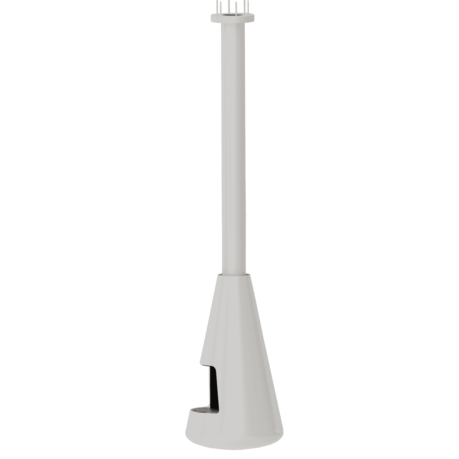 Biokominek automatyczny 2x2P dennica 750; kolor White