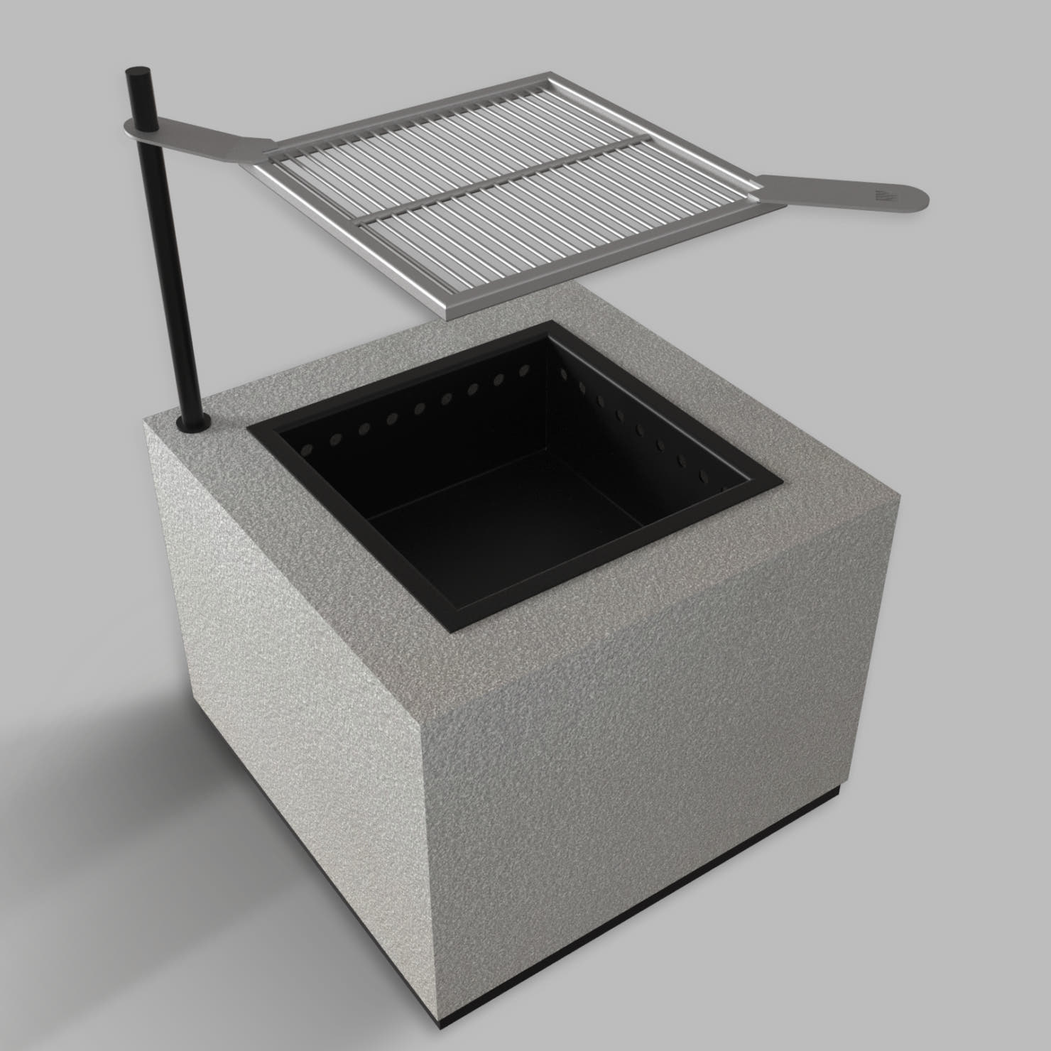 GRILL/SÄULE/55/55/40