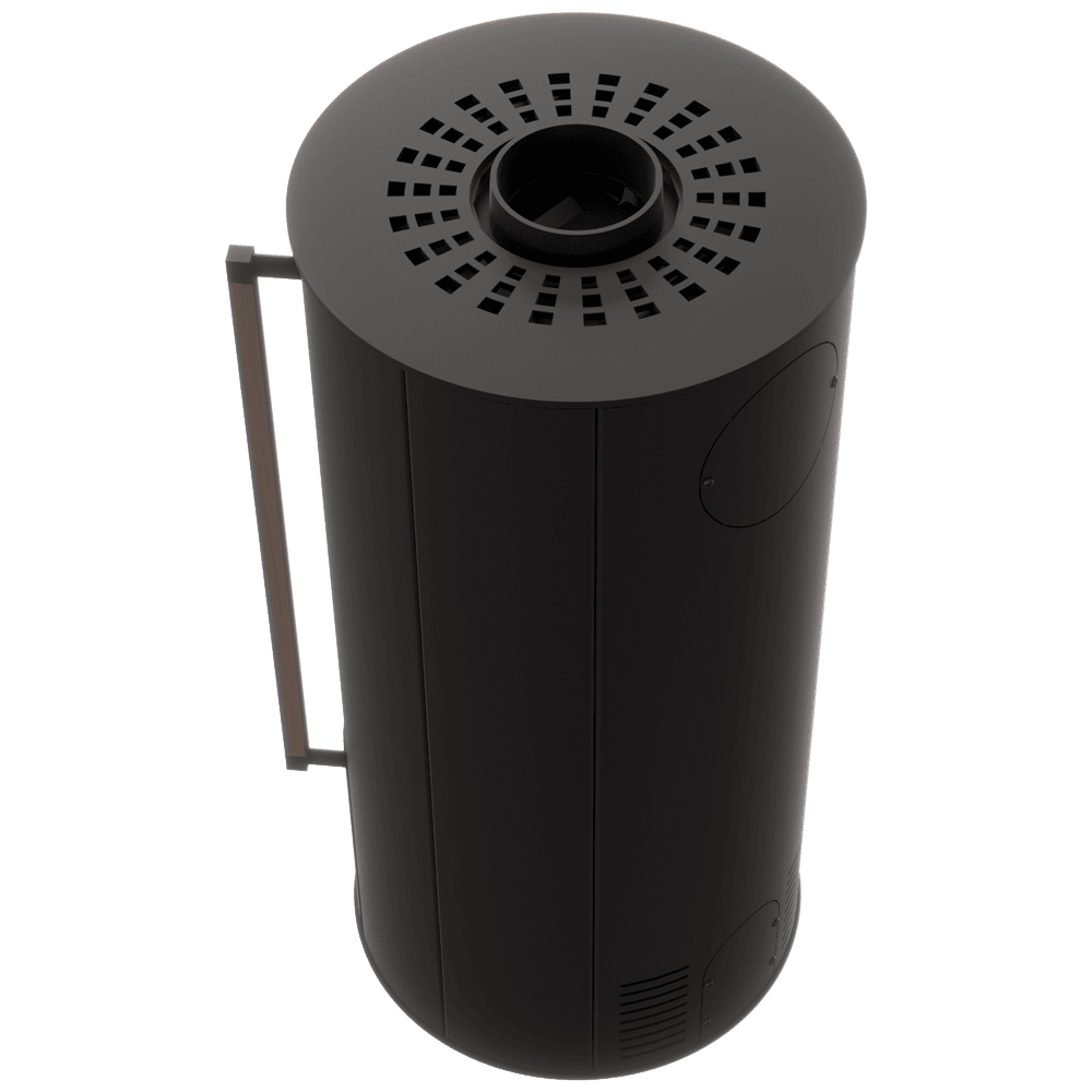 ORA freistehender Kaminofen aus Stahl