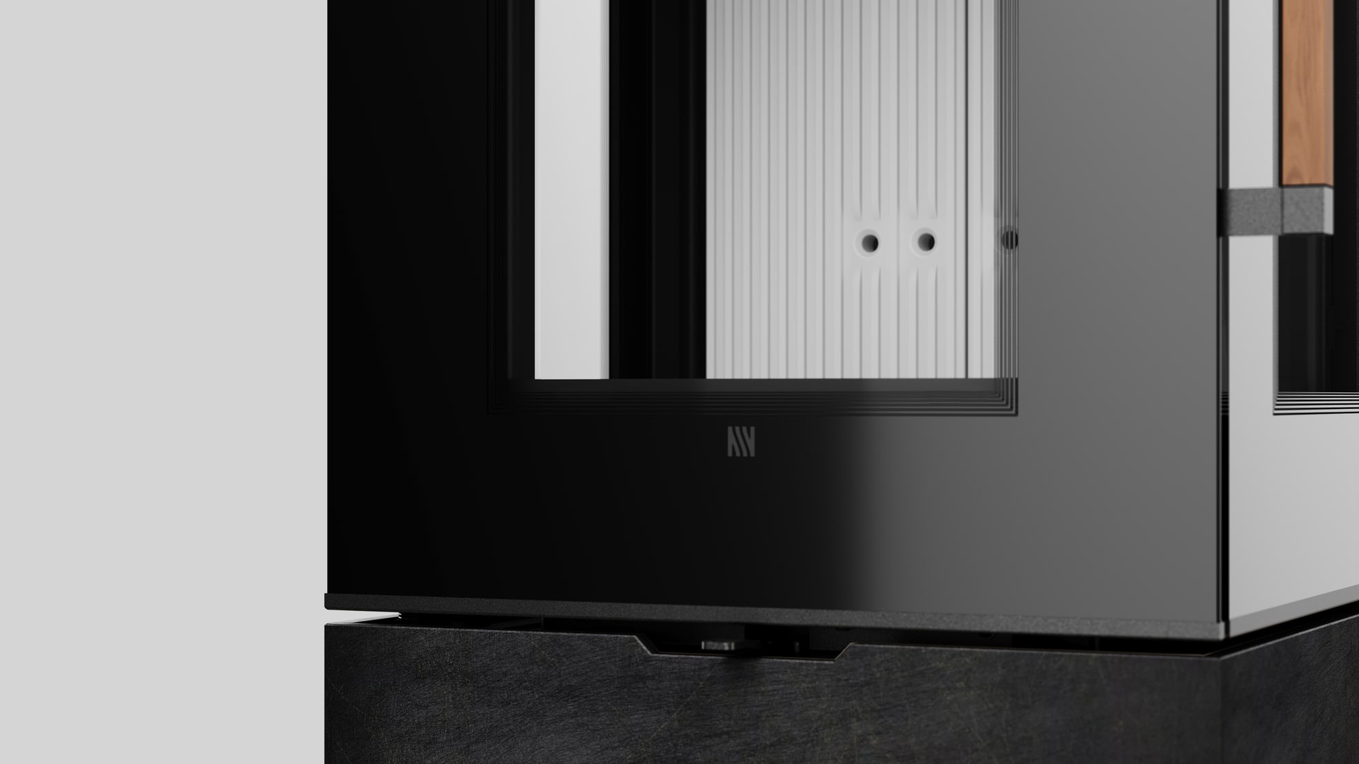 Freistehender Stahl-Kaminofen AXAM