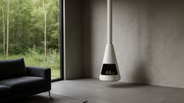 Biokominek automatyczny 2x2P dennica 750; kolor White