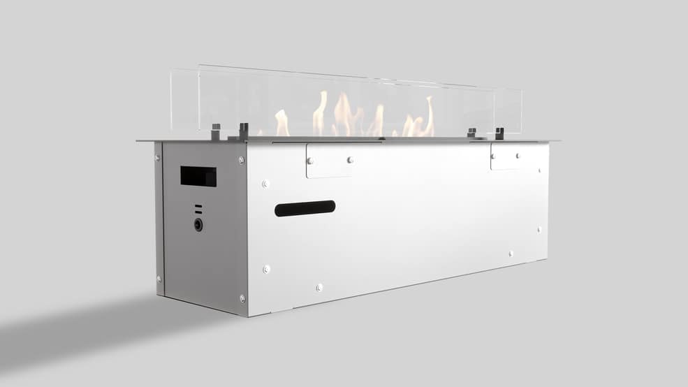 Automatischer Bioethanol-Brenneinsatz mit 700 mm Brennerlänge