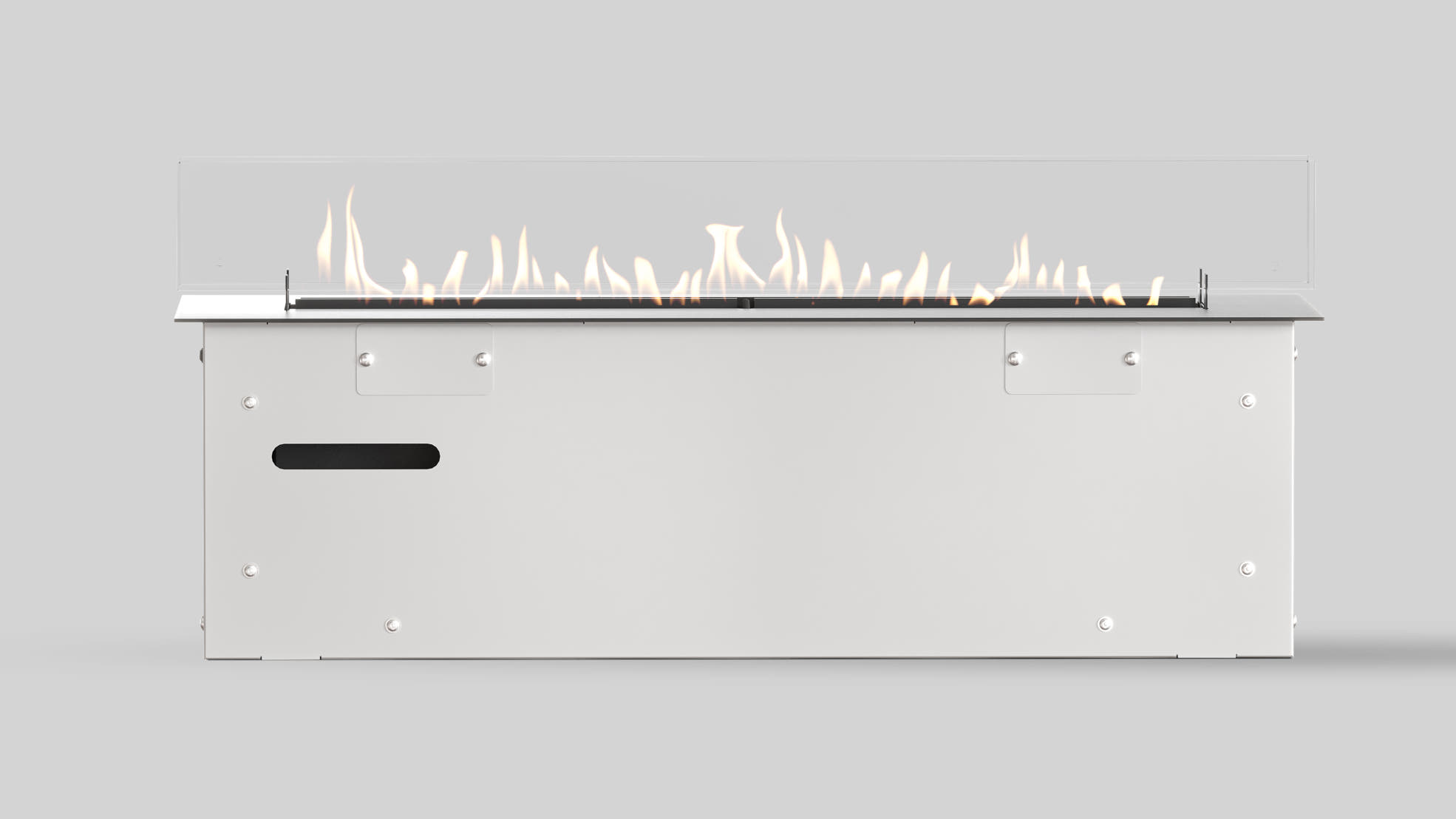 Automatischer Bioethanol-Brenneinsatz mit 700 mm Brennerlänge