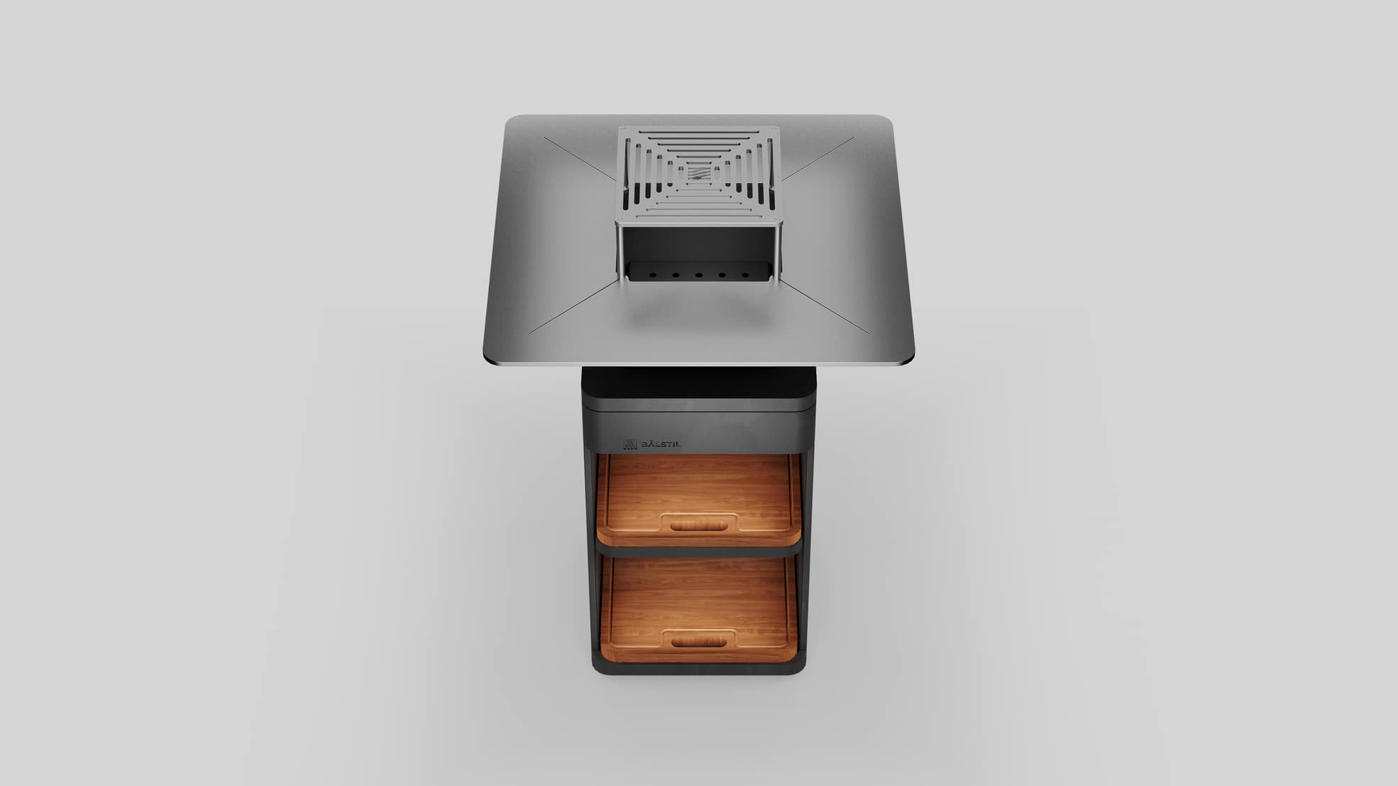 GRILL CHEF z czarną misą