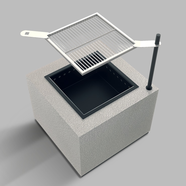 GRILL/SÄULE/55/55/40