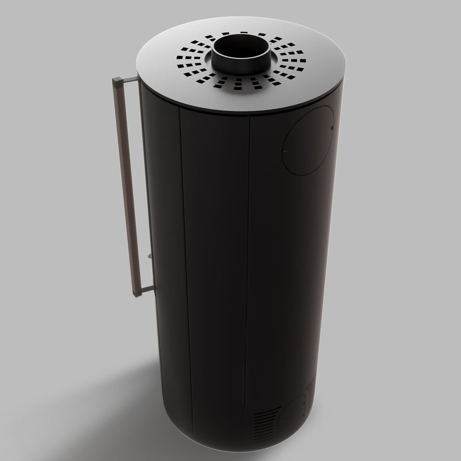 TARGA Stahl, Auskleidung: Schwarz