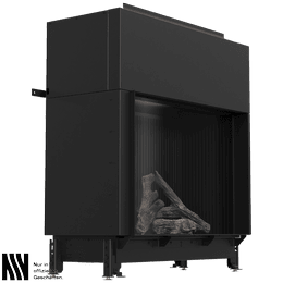Gaskamin BÅLSTIL LUSSO 130/55 Naturgas 12,5 kW ∅ 130/200