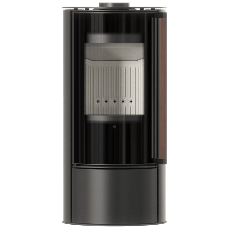 ORA freistehender Kaminofen aus Stahl