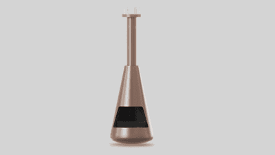 Biokominek automatyczny BELL, kolor Rosegold