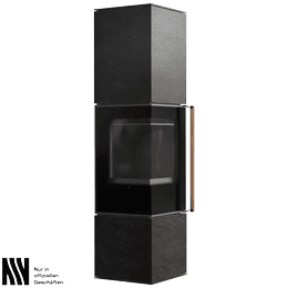 Standofen Modena 175, 7 kW, links, schwarz thermotec