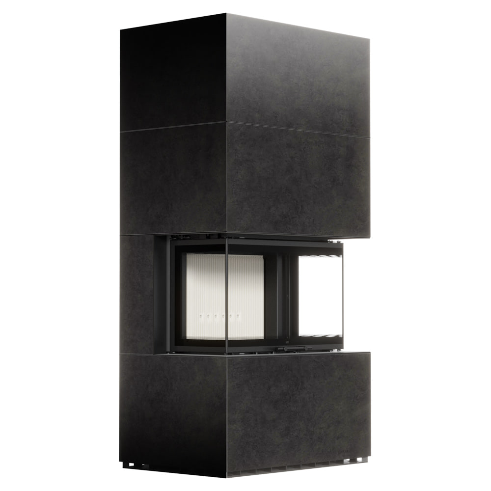 Luftkamin MILANO/800/400 Fokos Grafite