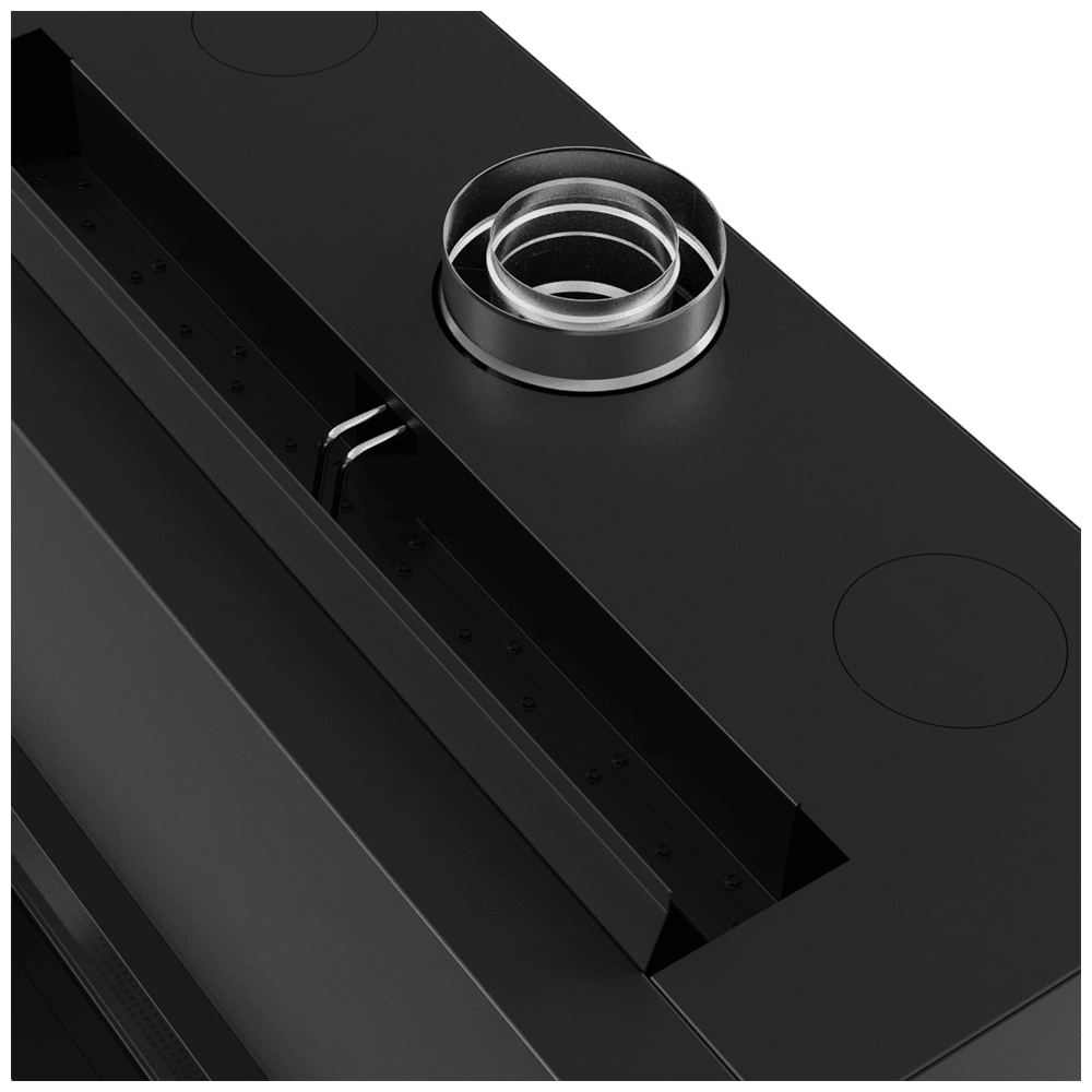 Gas fireplace BÅLSTIL LUSSO 130/55 natural gas 12,5 kW ∅ 130/200