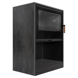 FORLI/80 in schwarzem Thermotech im Sinter Setz Liquorice