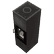 Freestanding steel stove AXAM sintered casing SETA LIQUORICE