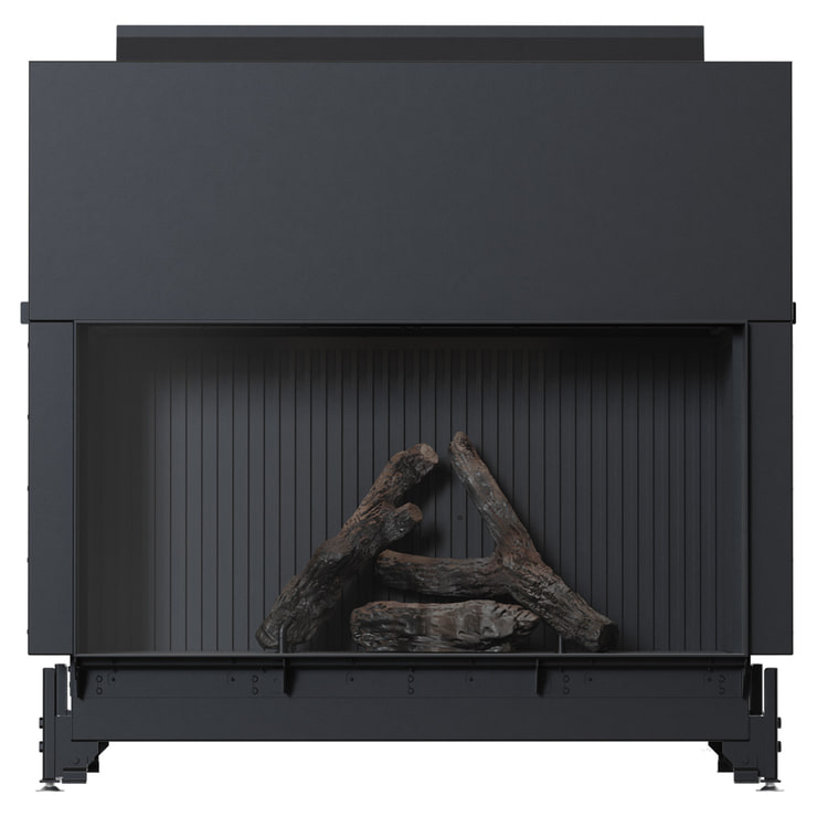 Gaskamin BÅLSTIL LUSSO 130/55 Naturgas 12,5 kW ∅ 130/200
