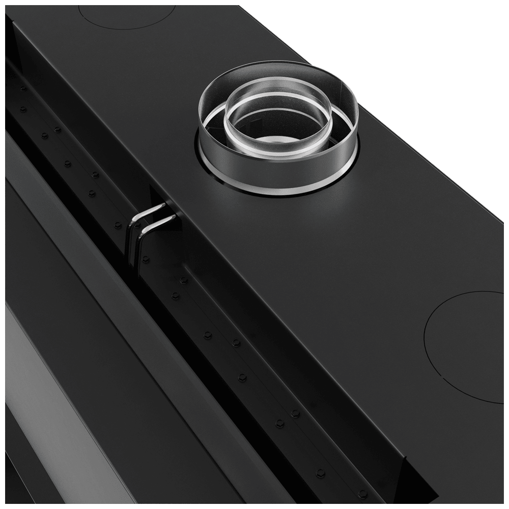 Gaskamin BÅLSTIL LUSSO 130/55 Naturgas 12,5 kW ∅ 130/200