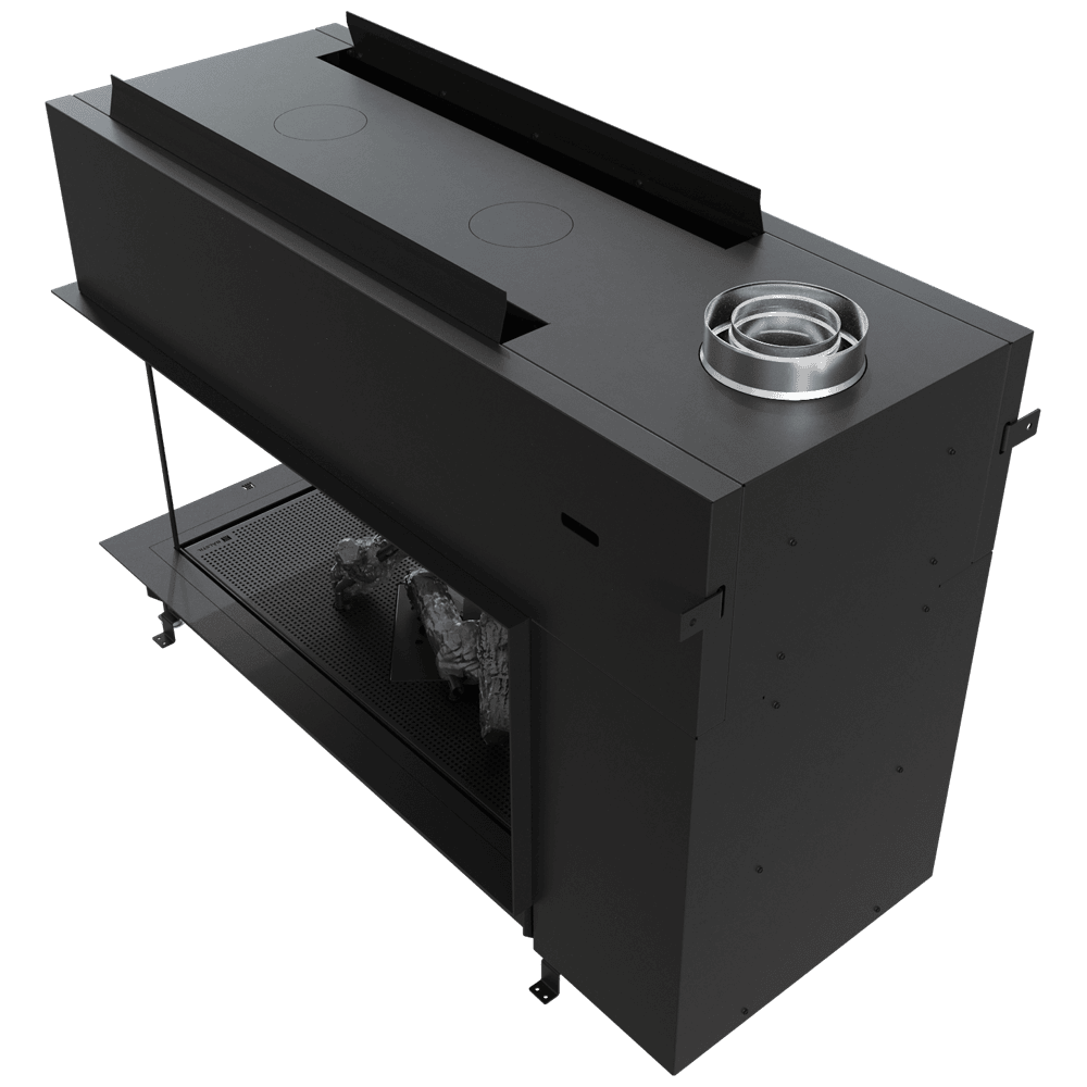 Gaskamin BÅLSTIL LUSSO 130/55 Tunnel Propan 12 kW ∅ 130/200