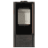 Freestanding steel stove KOZA AKNA in sintered SETA/LIQUORICE