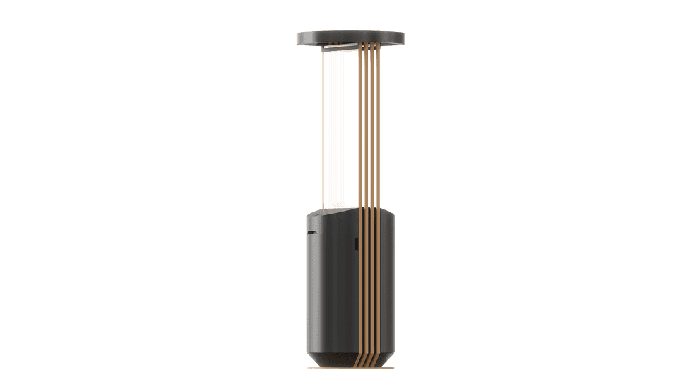 BS TORRE black body, gold-colored accessories (RAL 1036)
