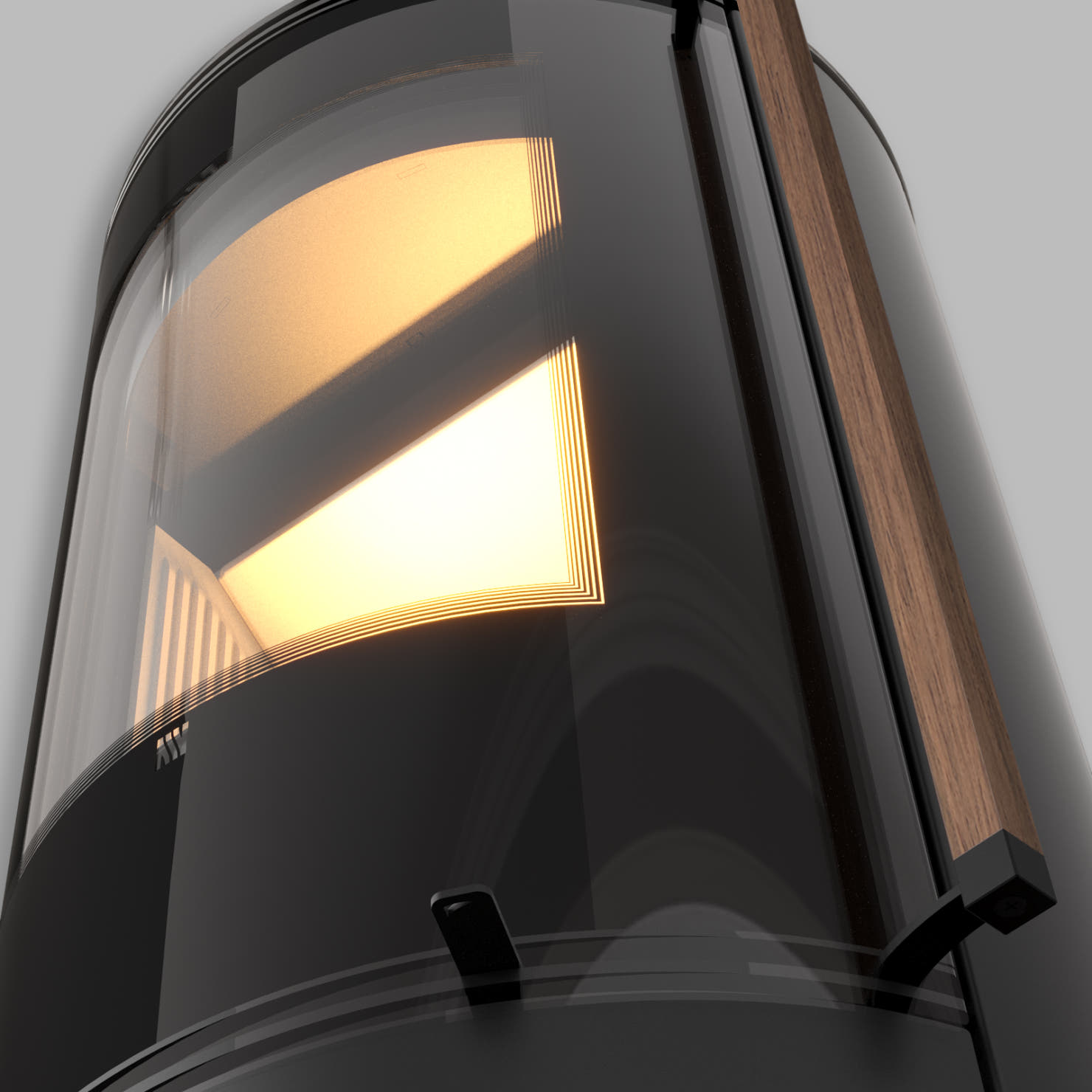 Freistehender Stahlkamin TARGA