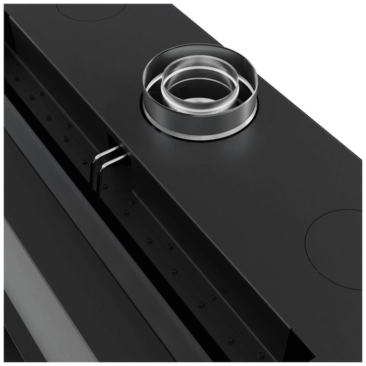 Gaskamin BÅLSTIL LUSSO 130/55 Naturgas 12,5 kW ∅ 130/200