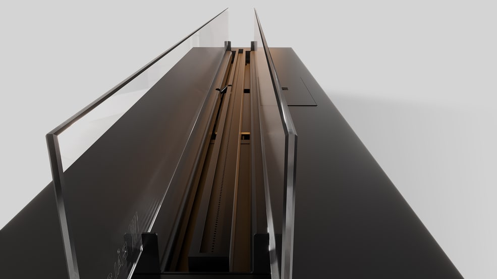 Automatischer Bioethanol-Brenneinsatz mit 1000 mm Brennerlänge