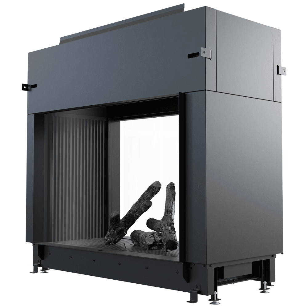 Gas fireplace BÅLSTIL LUSSO 130/55 tunnel natural gas 12,5 kW ∅ 130/200