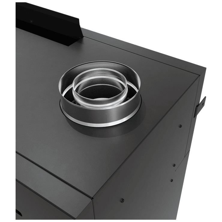 Gaskamin BÅLSTIL LUSSO 130/55 Tunnel Propan 12 kW ∅ 130/200