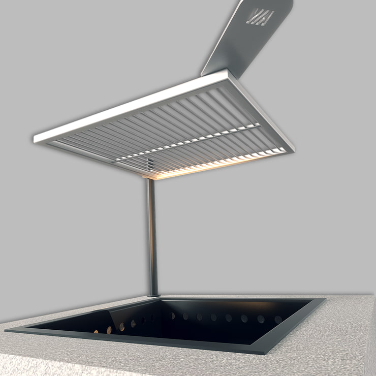 GRILL/SÄULE/55/55/40