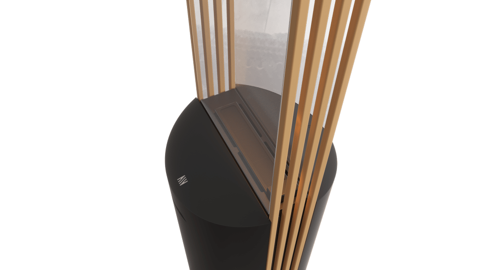 BS TORRE black body, gold-colored accessories (RAL 1036)