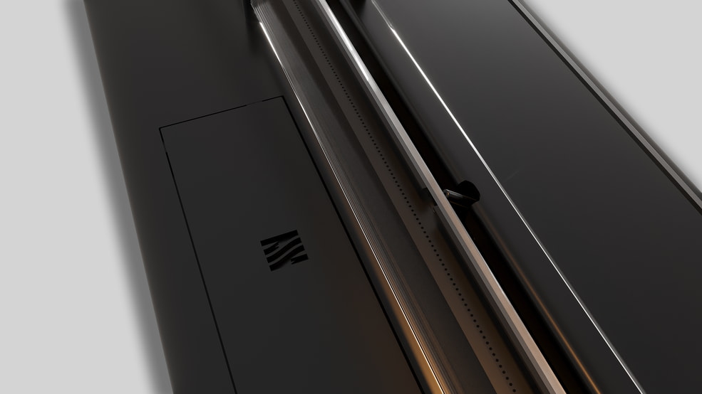 Automatischer Bioethanol-Brennereinsatz mit einer Brennerlänge von 2000 mm