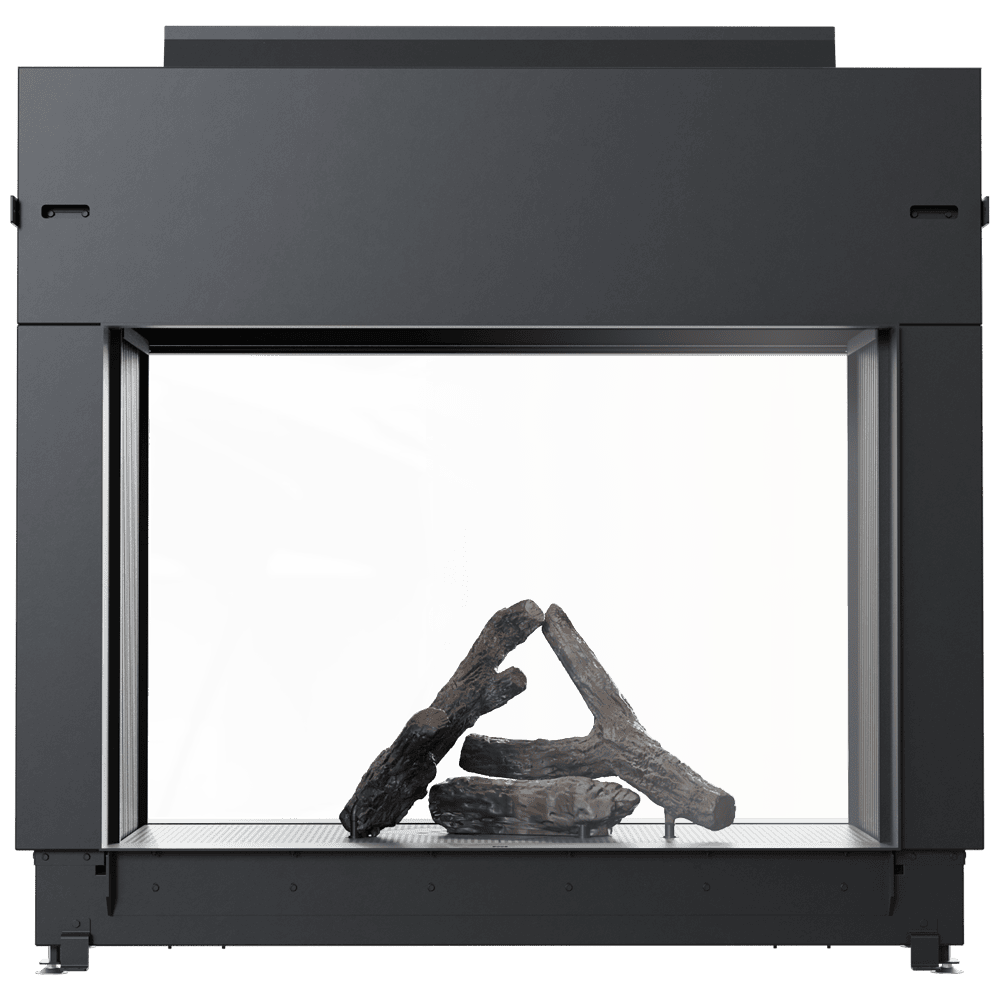 Gas fireplace BÅLSTIL LUSSO 130/55 tunnel natural gas 12,5 kW ∅ 130/200