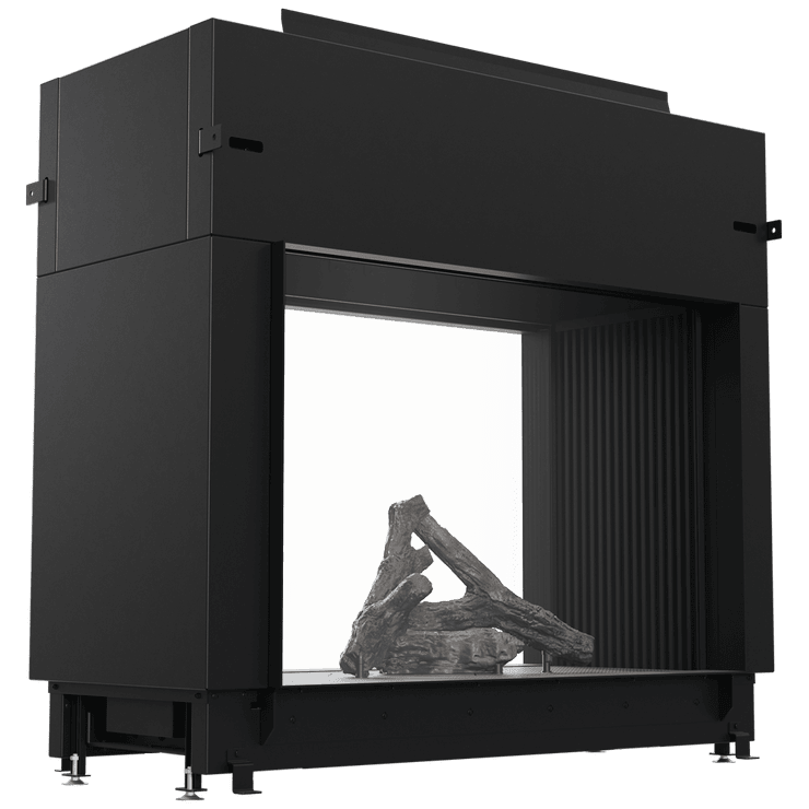 Gas fireplace BÅLSTIL LUSSO 130/55 tunnel natural gas 12,5 kW ∅ 130/200