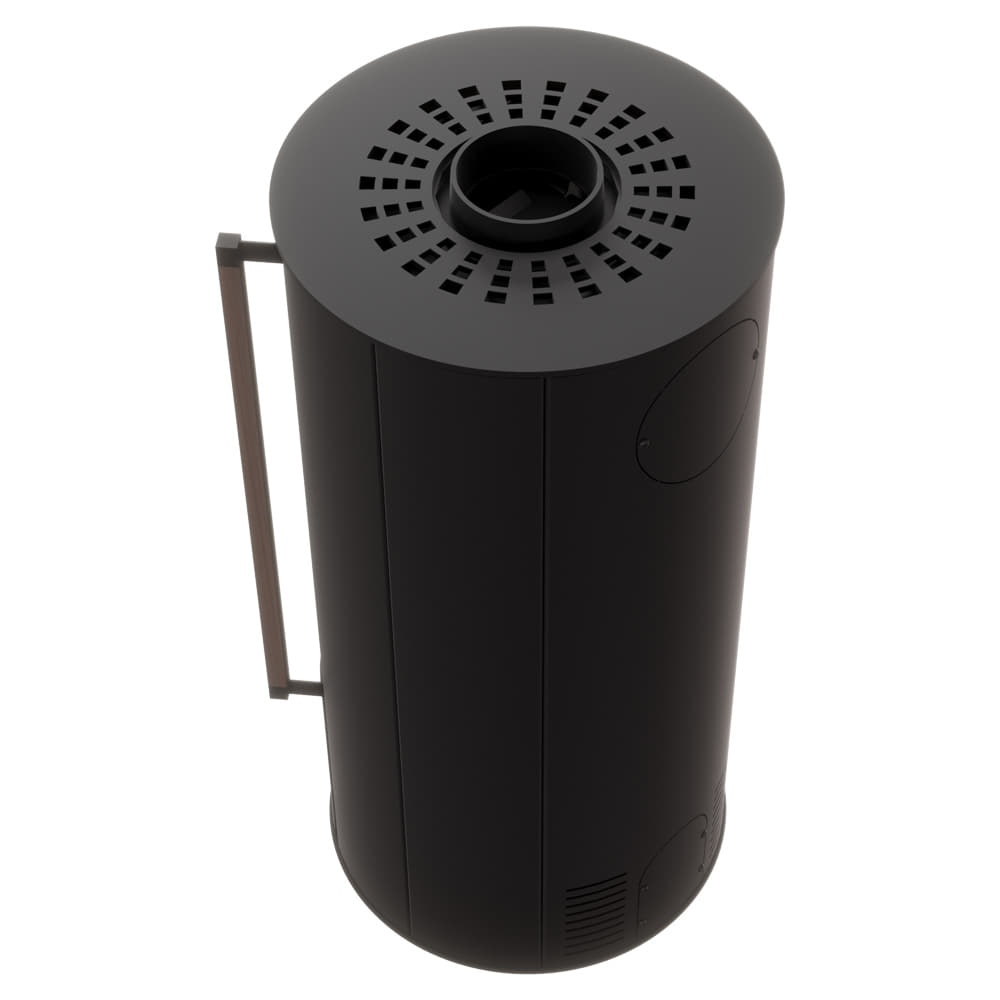 Freistehender Stahl-Kaminofen ORA