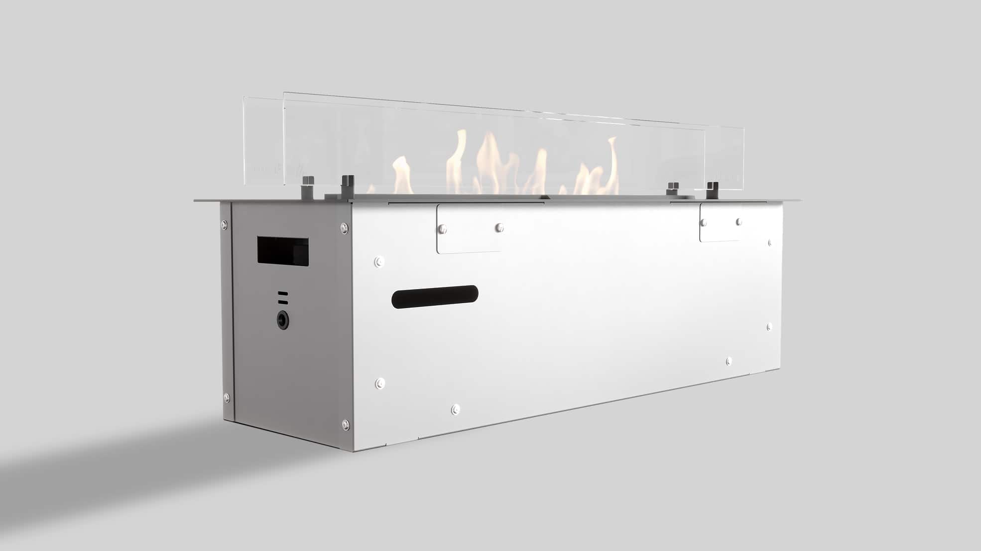 Automatischer Bioethanol-Brenneinsatz mit 700 mm Brennerlänge