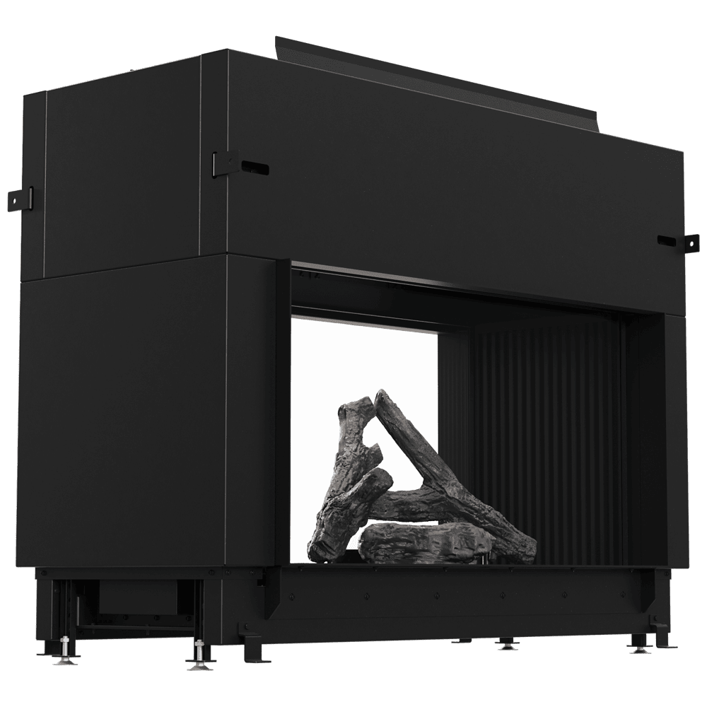 Gas fireplace BÅLSTIL LUSSO 130/55 tunnel natural gas 12,5 kW ∅ 130/200