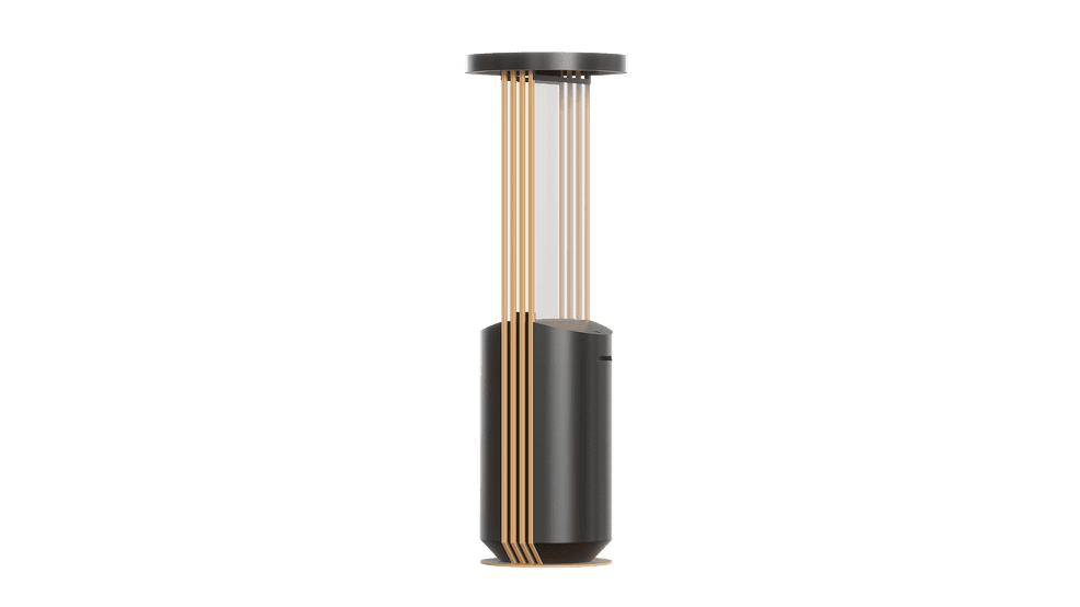 BS TORRE black body, gold-colored accessories (RAL 1036)