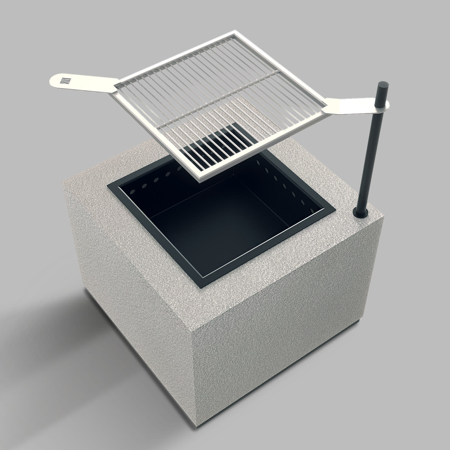 GRILL/SÄULE/55/55/40