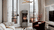 MODENA 135 Automatic Biofireplace with Seta Liquorice Sintered Quartz