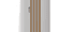 BS TORRE Korpus weiß, Zubehör goldfarben (RAL 1036)