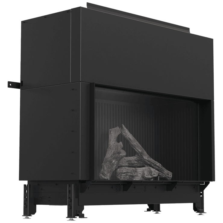 Gas fireplace BÅLSTIL LUSSO 130/55 natural gas 12,5 kW ∅ 130/200