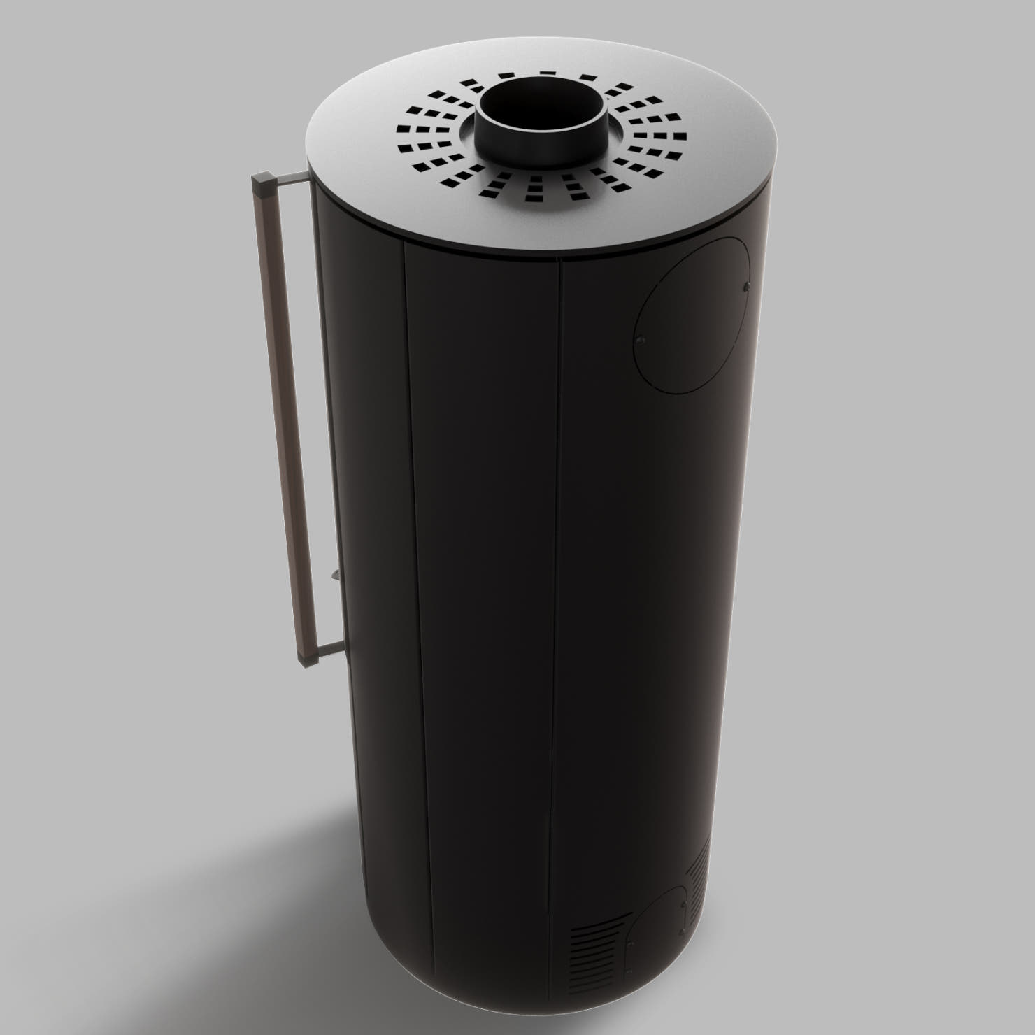 Freistehender Stahlkamin TARGA