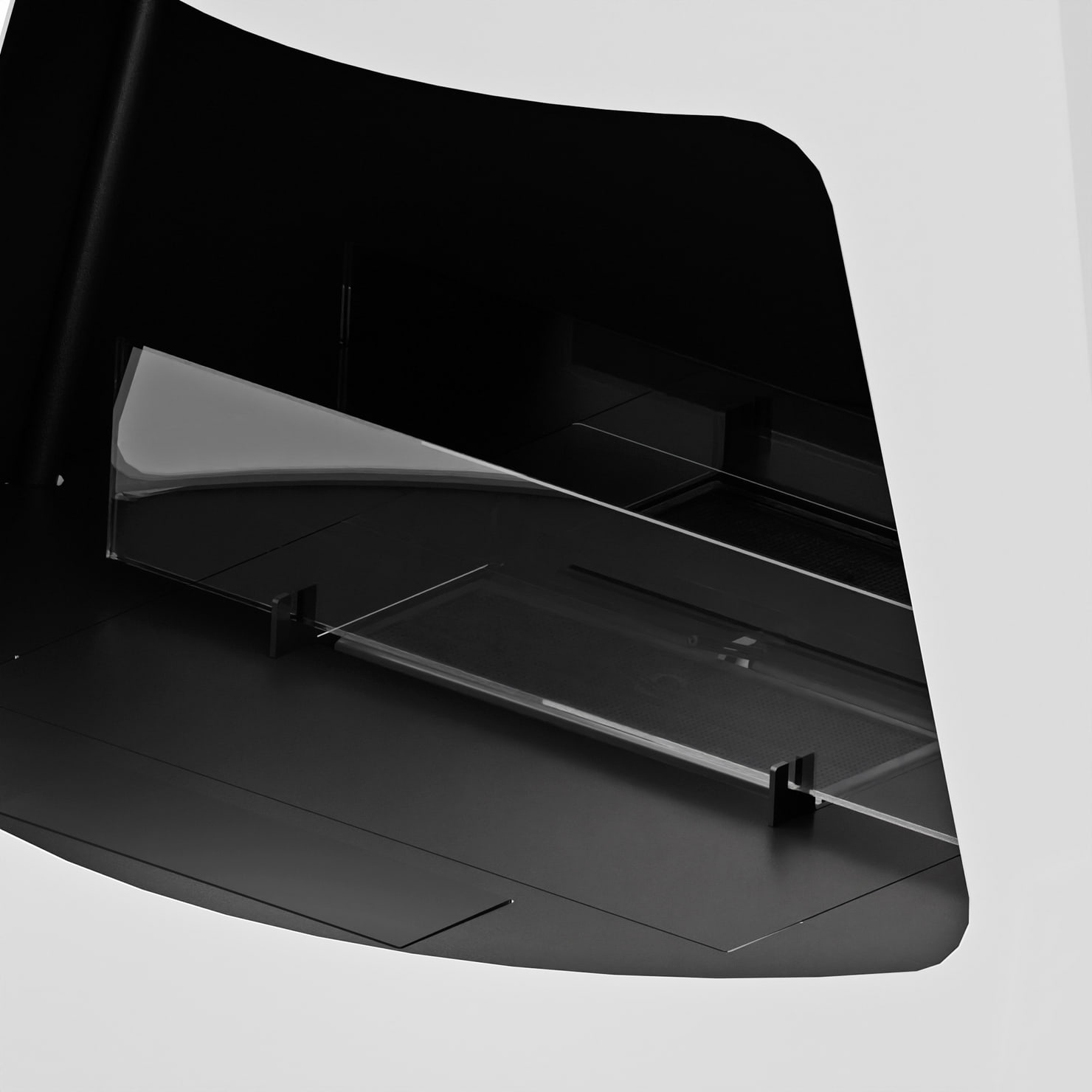 Biokominek automatyczny 2x2P dennica 750; kolor White